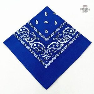 Accessoire mode Femme bleu, style bandana