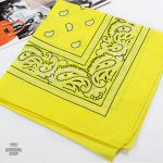 Bandana Femme Jaune
