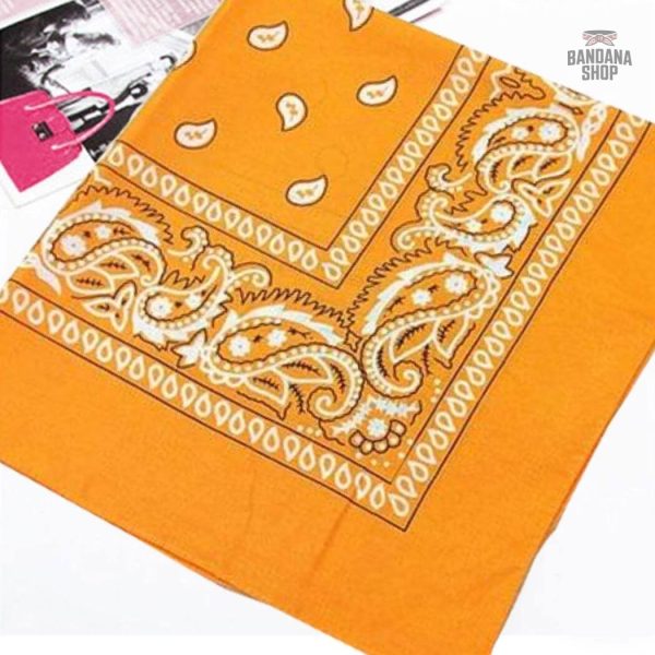 bandana-femme-orange-royal-bandana-coiffure-cheveux-1 Bandana Femme Orange