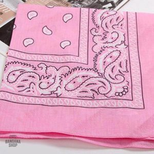 Bandana Femme Rose