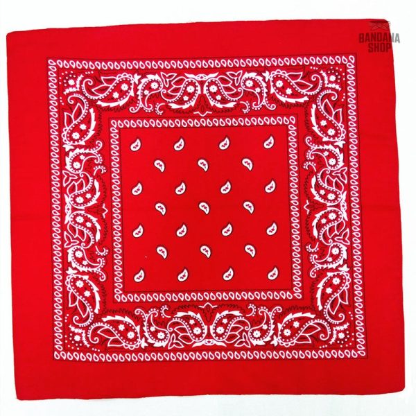 Accessoire mode Femme, bandana rouge élégant