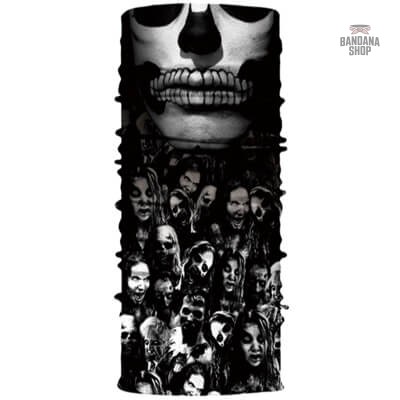 bandana-femme-zombie-1 Bandana élastique femme design zombie de