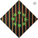 Bandana homme motif feuille de cannabis