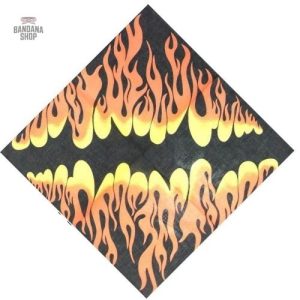 Bandana Flamme Biker pour homme
