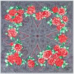 Élégant Bandana avec motifs floraux