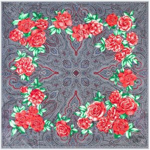 Élégant Bandana avec motifs floraux