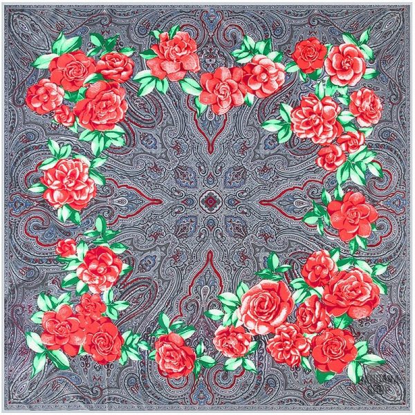 Élégant Bandana avec motifs floraux