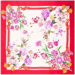 Bandana design avec motifs floraux élégants