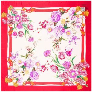 Bandana design avec motifs floraux élégants