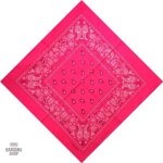 Bandana fuchsia pour homme