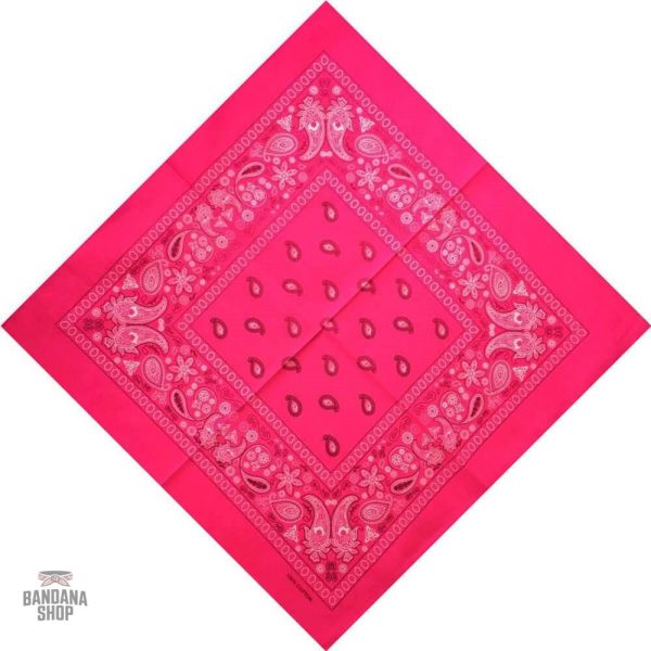 Bandana fuchsia pour homme
