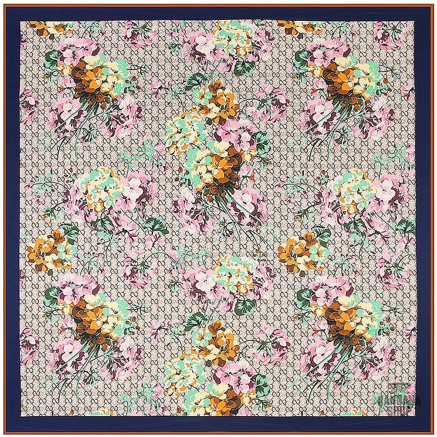 Bandana Geranium design floral élégant
