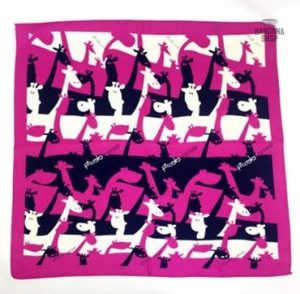 Motif girafe sur bandana - Idéal pour un look décontracté