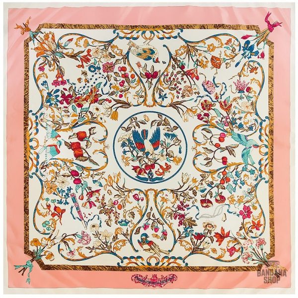 Accessoire mode : grand bandana coloré