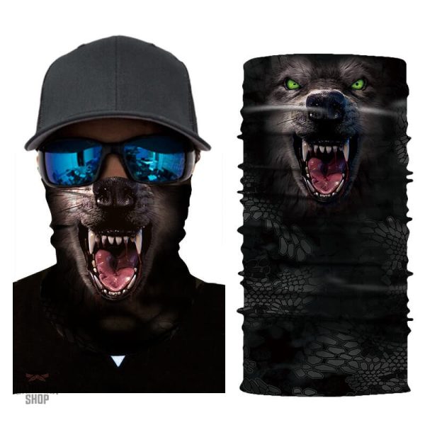 Bandana tendance Gueule de Loup, parfait pour toutes occasions