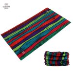 Bandana élastique hippie aux motifs colorés