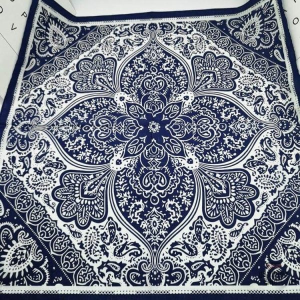 Bandana bleu marine pour homme de