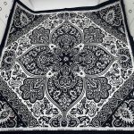 Bandana noir pour homme
