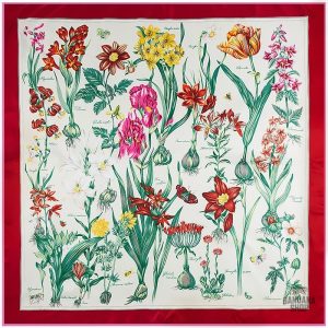 Accessoire mode : bandana à motifs floraux