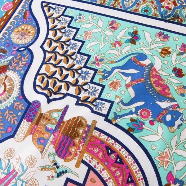 Bandana à motifs exotiques - Jardin d'Eden