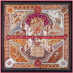 Bandana design floral élégant -