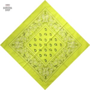 Bandana Jaune Fluo pour homme