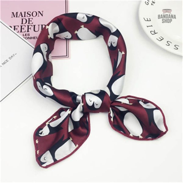 Bandana Jeanne femme en tissu élégant