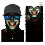 Bandana élastique au design Joker pour un look audacieux