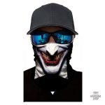Bandana élastique avec motif Joker, style démoniaque
