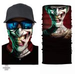 Bandana élastique motif Joker pour les fans de style original