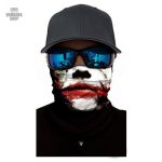 Accessoire bandana élastique Joker pour look tendance
