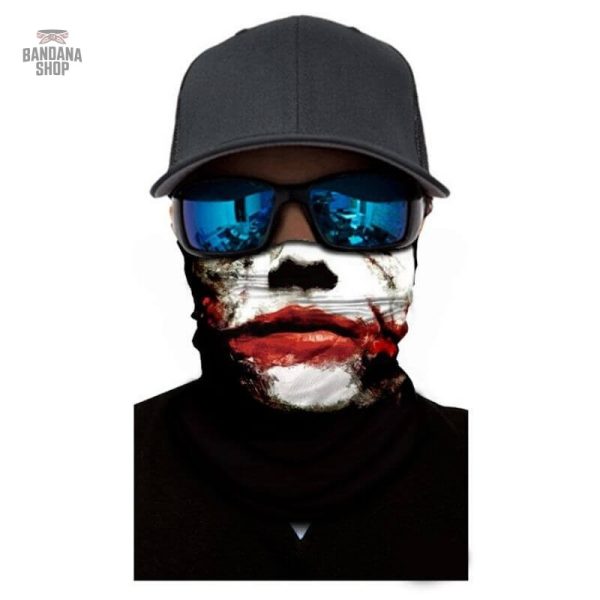 Accessoire bandana élastique Joker pour look tendance