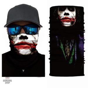 Bandana avec motif Joker pour tous les jours