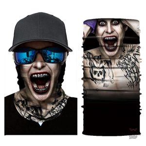 Bandana tendance Joker pour un look original et décontracté