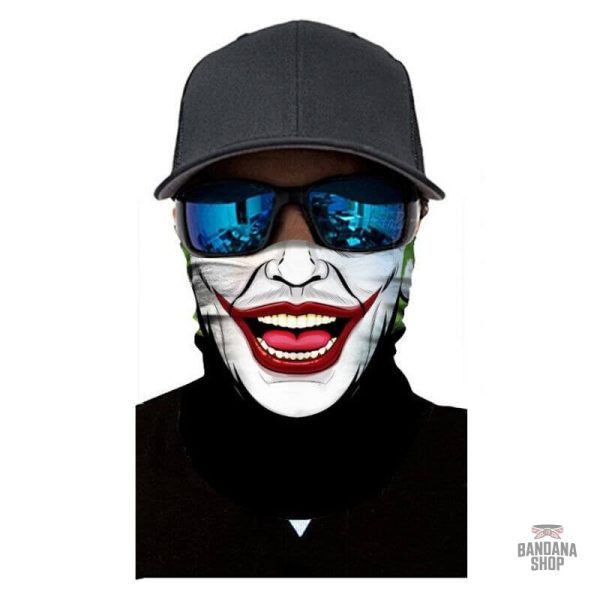 Accessoire mode Bandana Joker, design rétro et élastique