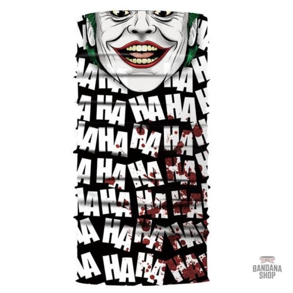 Bandana Joker Rire élastique pour un style unique