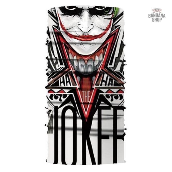 Bandana Joker Smoking élastique pour un look original