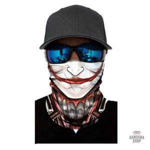 Accessoire tendance Joker Smoking, bandana élastique unique