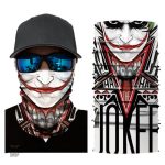 Bandana élastique avec motif Joker Smoking