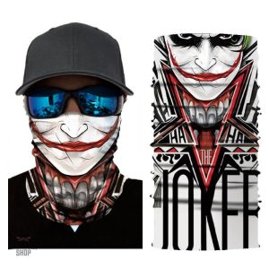 Bandana élastique avec motif Joker Smoking