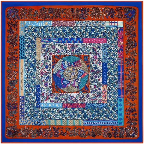 Bandana Labyrinthe Fleurit au design floral