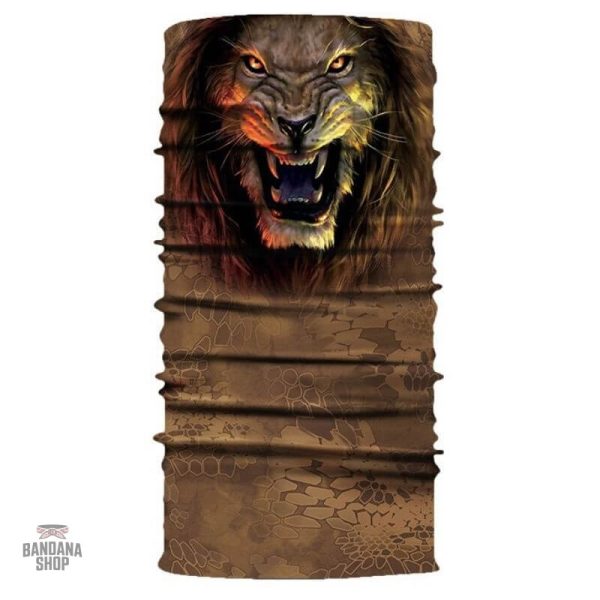 Bandana élastique Lion de