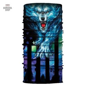 Bandana Loup Spectral élastique pour un style unique