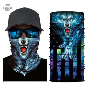 Bandana Loup Spectral, parfait pour toutes les occasions
