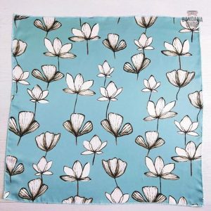 Accessoire mode féminin, bandana coloré et polyvalent