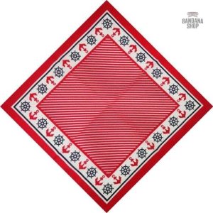 Bandana Marin Rouge pour homme