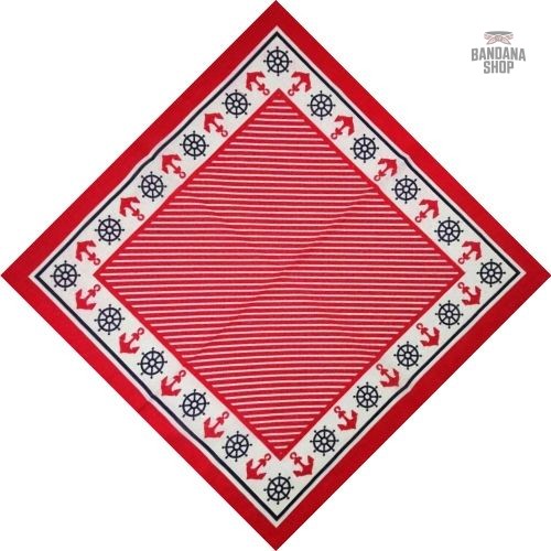 bandana-marin-rouge-1 Bandana Marin Rouge pour homme