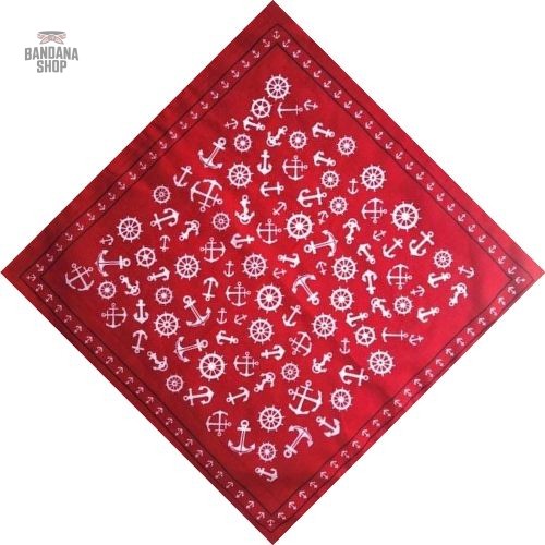 bandana-matelot-rouge-1 Bandana Matelot Rouge pour homme de