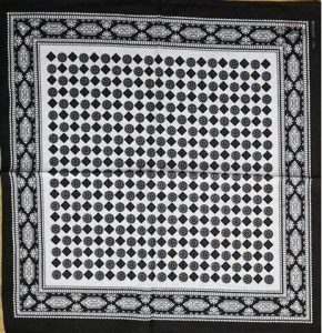 Bandana homme en mosaïque, style unique