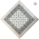 Bandana Cachemire Blanc pour Homme